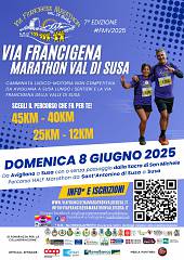 Via francigena marathon val di susa 2025